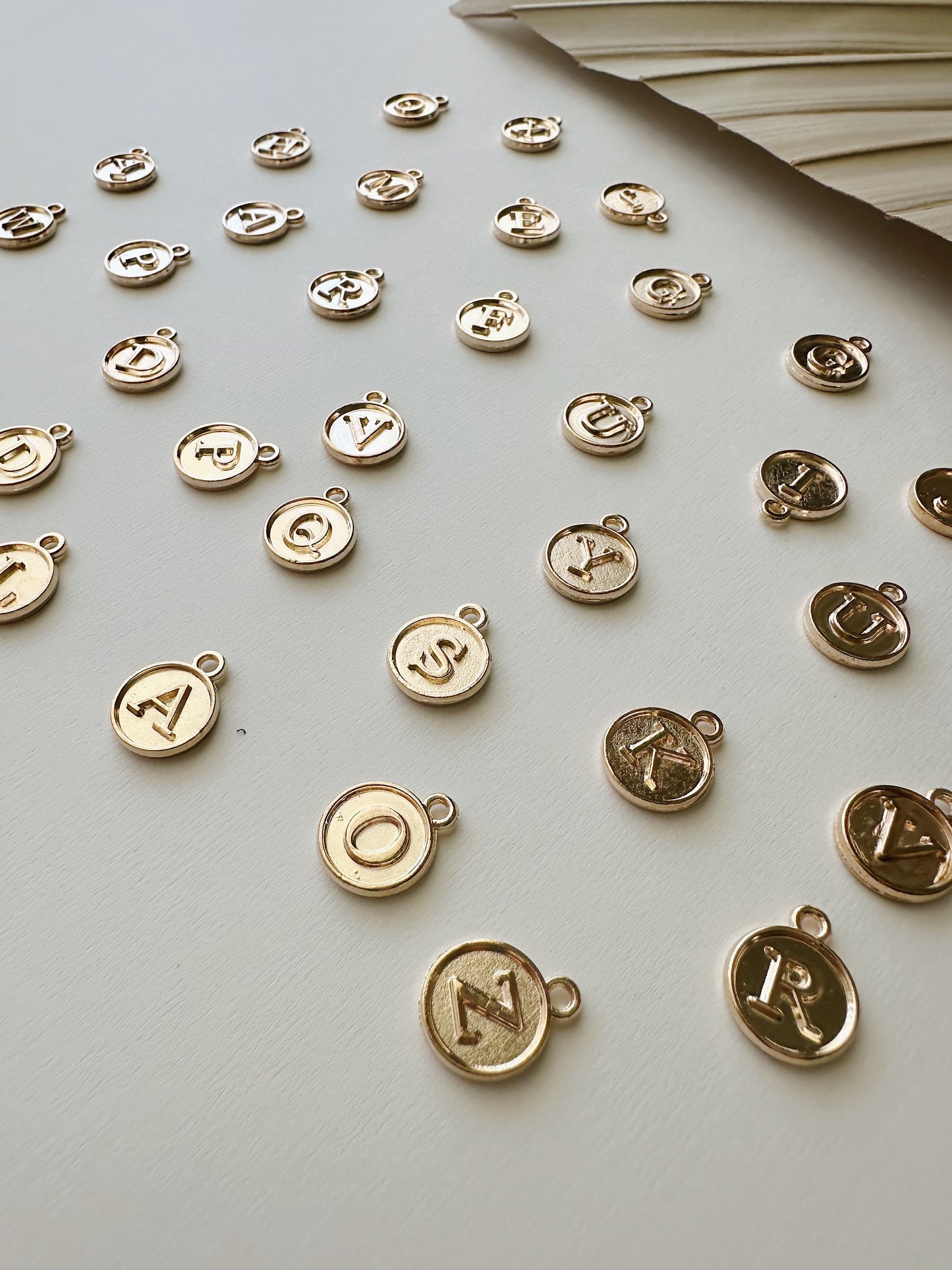 Stamped Letter Charm