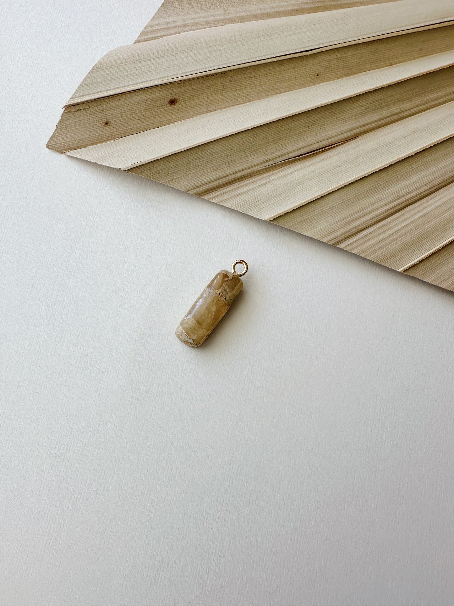 Honey Bourbon Rectangle Charm