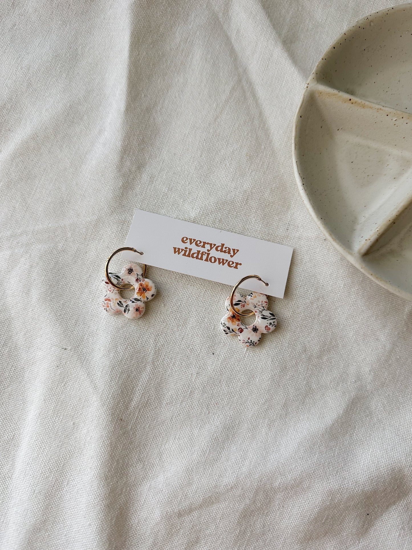 Flower Power Hoops