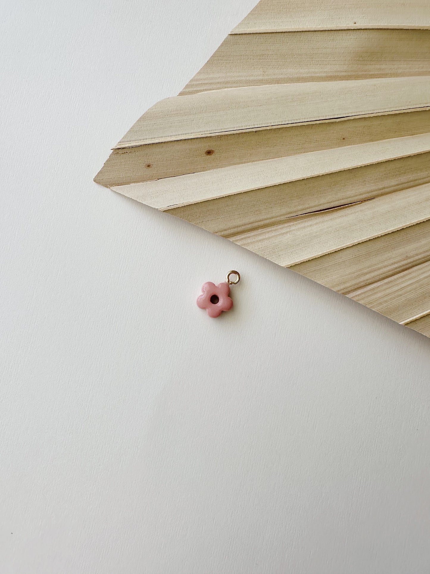 Blush Flower Charm