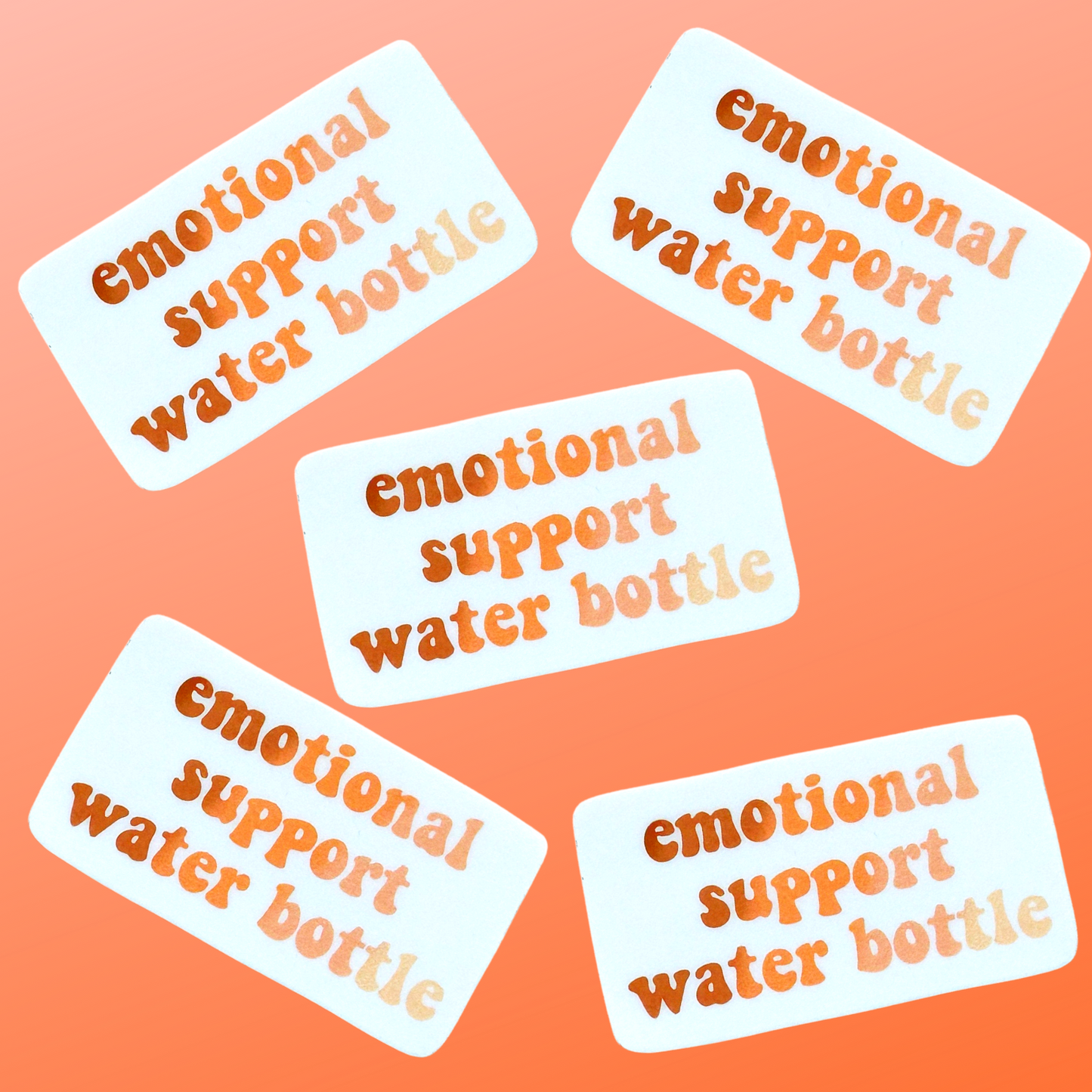 Emotional Support Sticker