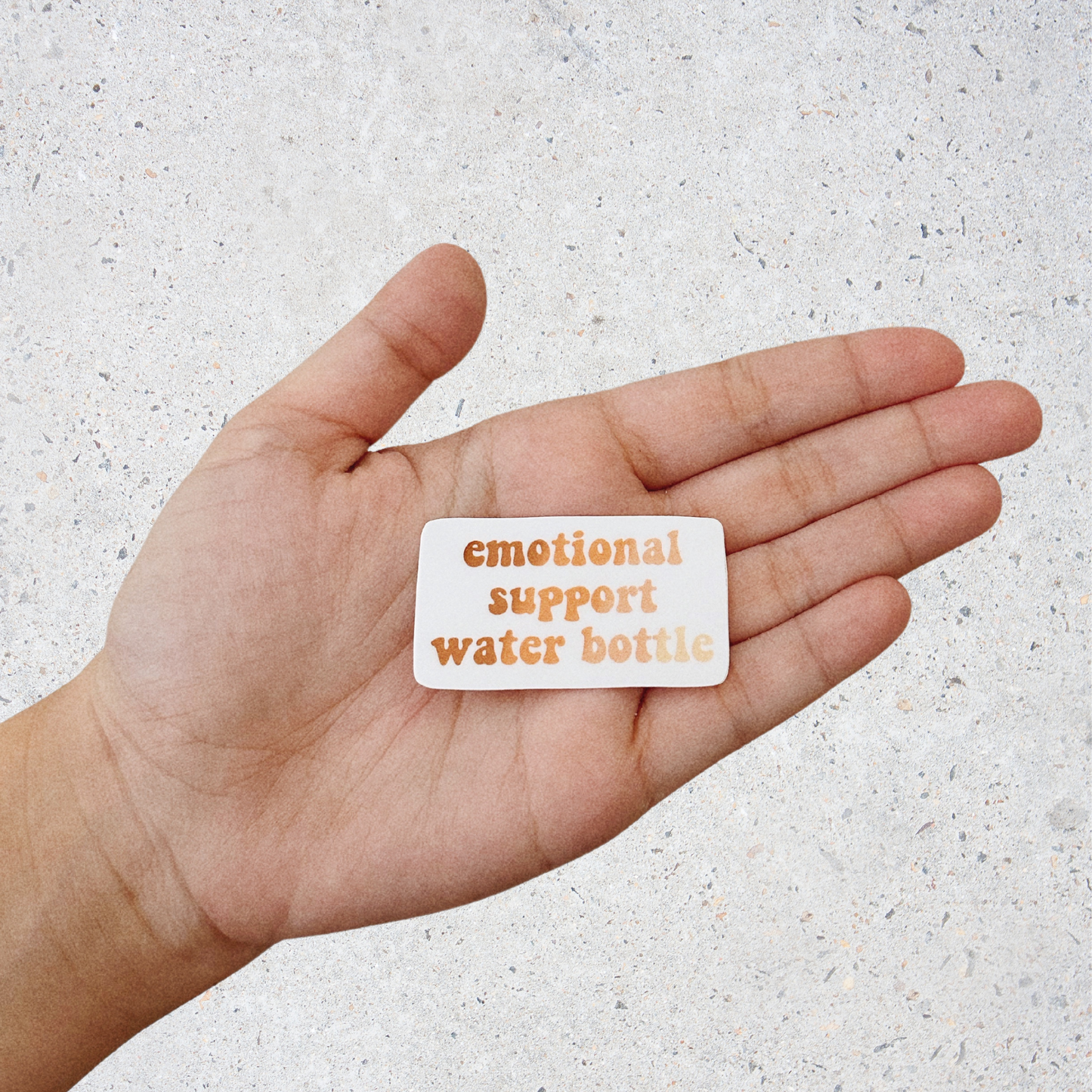 Emotional Support Sticker