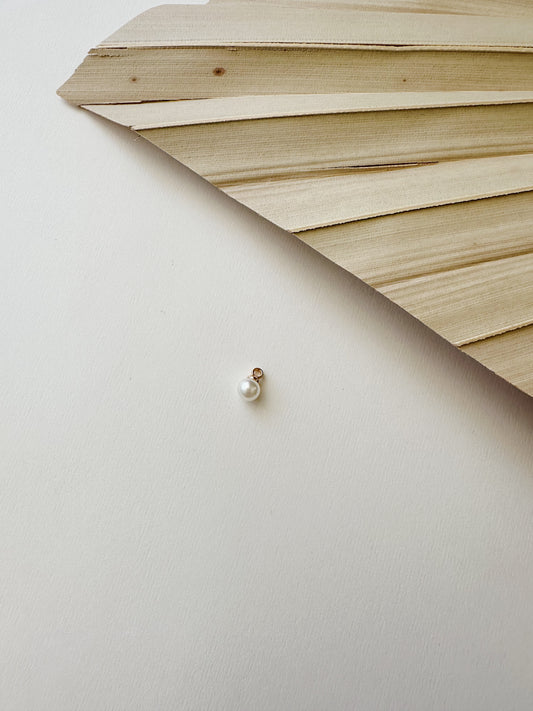 Dainty Pearl Charm