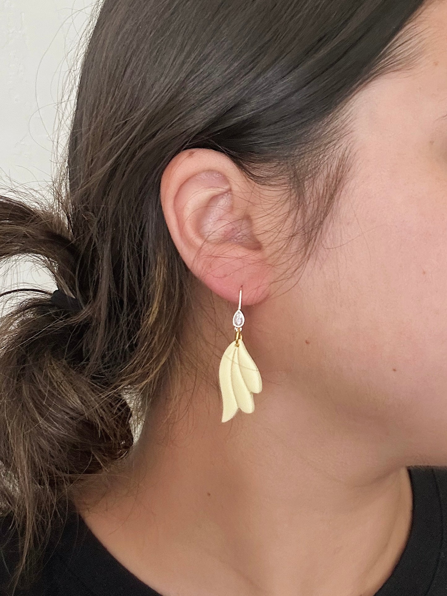Falling Petal Earrings