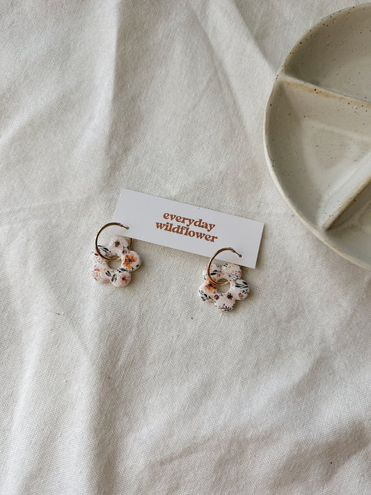Flower Power Hoops