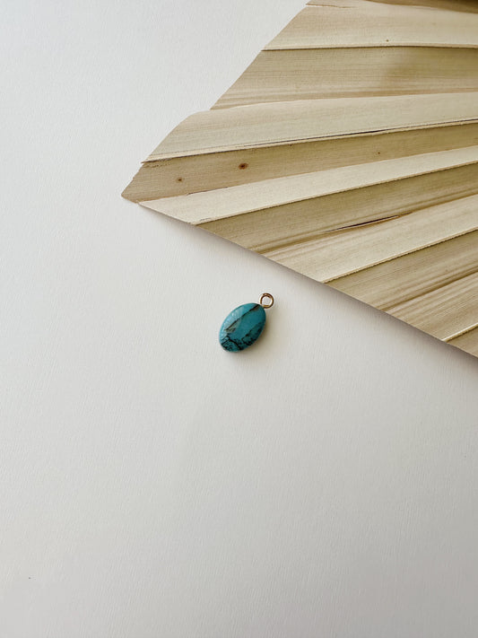 Oval Turquoise Charm