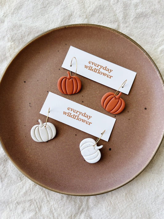 Simple Pumpkin Hoops