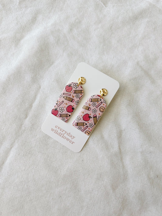 Back to School Earrings