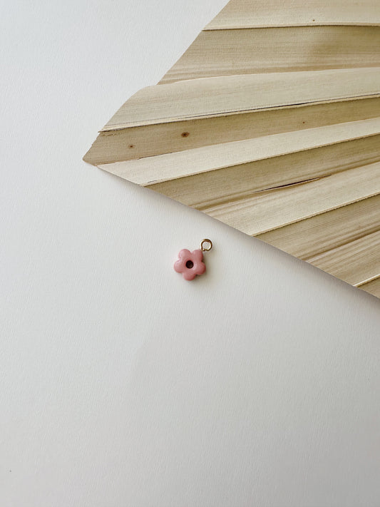 Blush Flower Charm