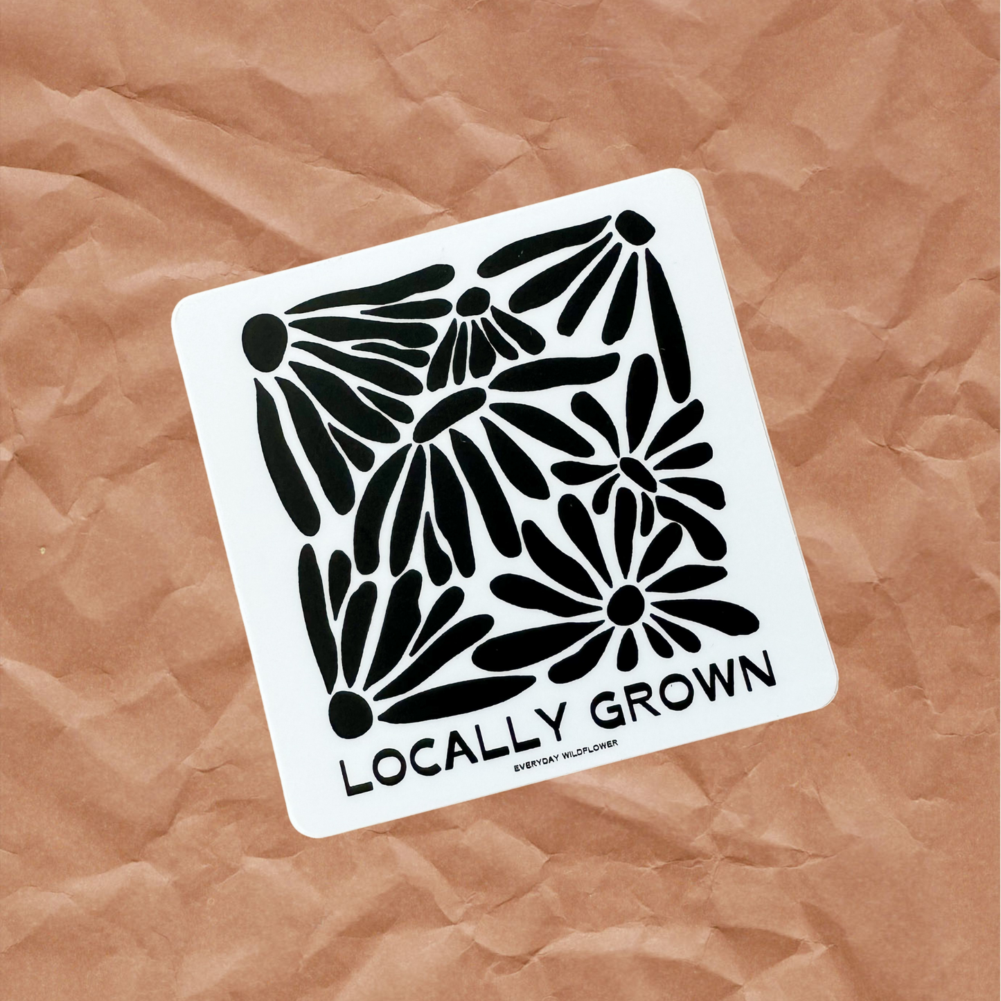 Locally Grown Sticker